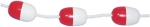 Cal June 1504 Red / White Rope Float 